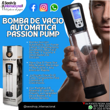 PASSIOM PUMP BOMBA DE SUCCION AUTOMATICA PENE GRANDE Y GRUESO 931568025